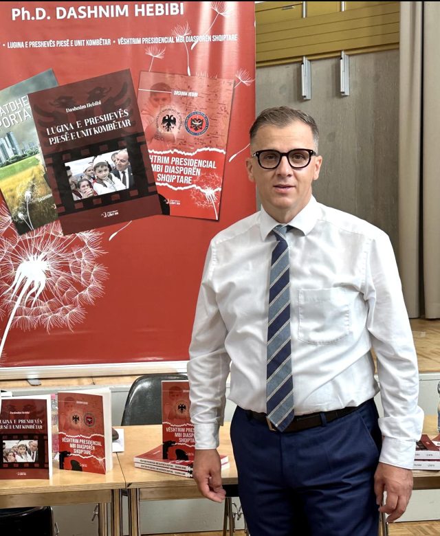 Hebibi Dr. Dashnim Hebibi, në tre librat e tij paraqet historinë, sfidat dhe ...